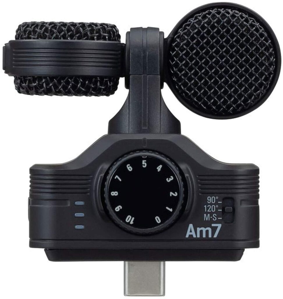 Zoom - AM7 - Microfono stereo per dispositivi IPHONE - IPAD