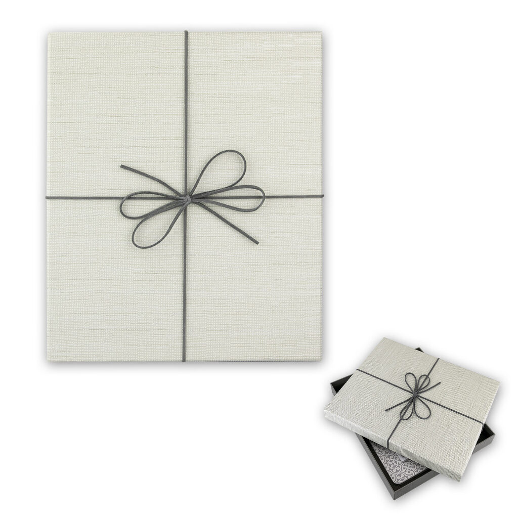 ZEP BOX FIRENZE WHITE 28X28X4.5 (27X27X4) BX4027W