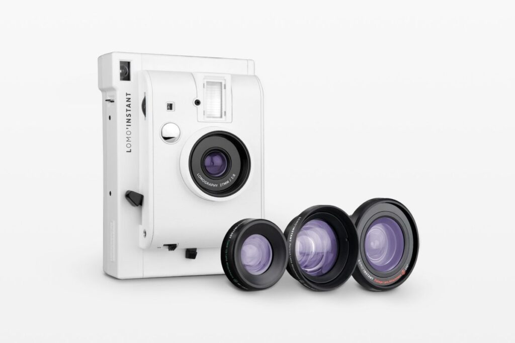 Lomo'Instant Mini White + 3 Lenses