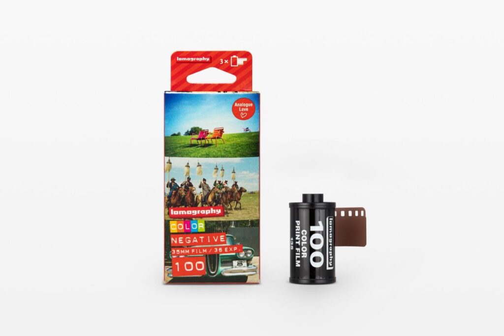 Lomography Color Negative 35 mm ISO 100 - Confezione da 3