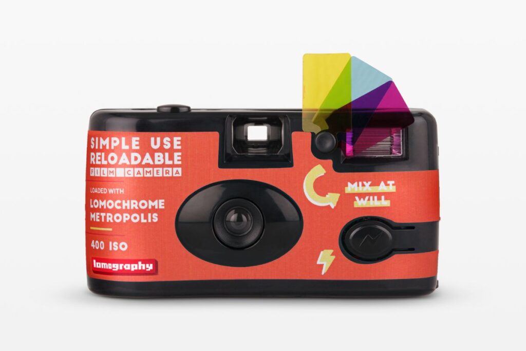 Fotocamera Simple Use Ricaricabile LomoChrome Metropolis