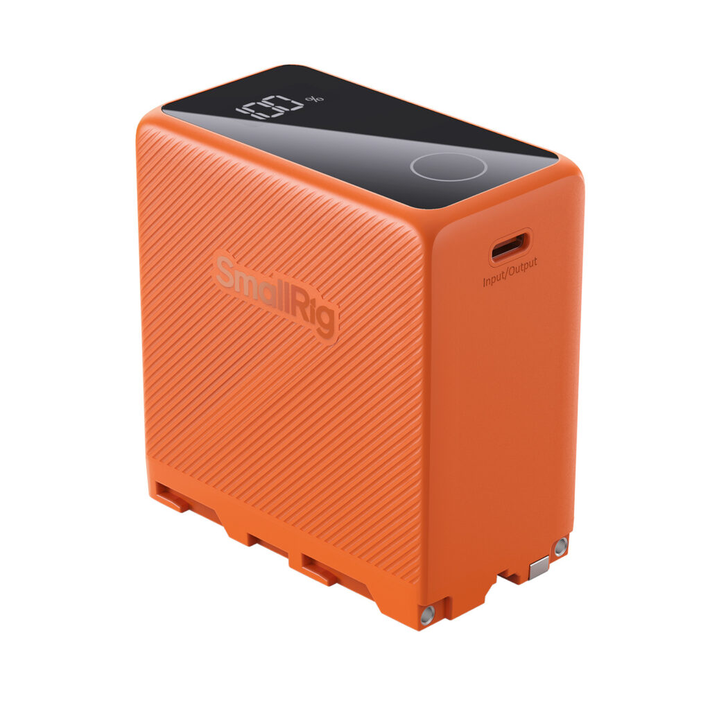 SmallRig Batteria NP-F970, porta USB-C orange 4576