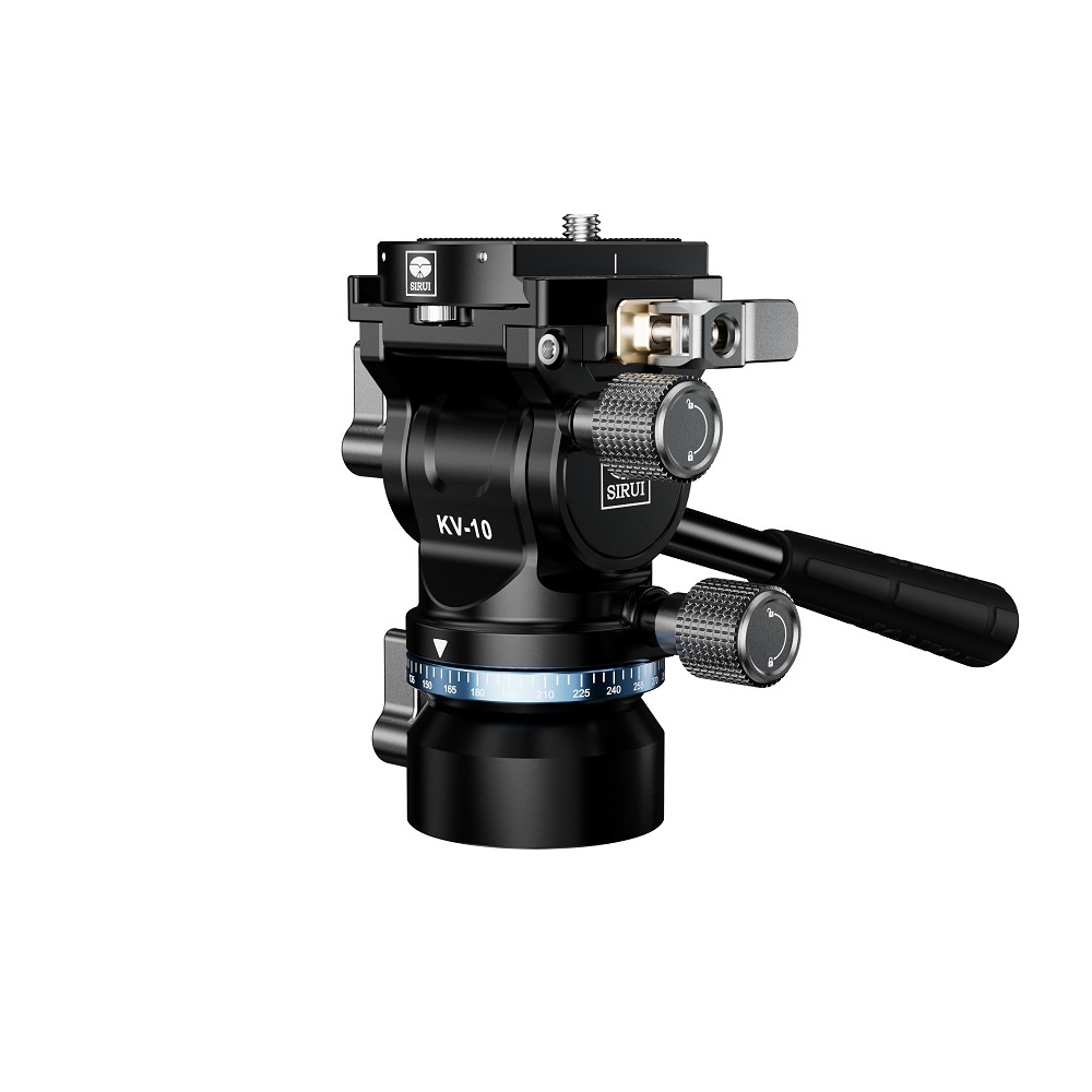 SIRUI TESTA VIDEO KV-10 TILT E PANORAMICA CON BASE LIVELLANTE
