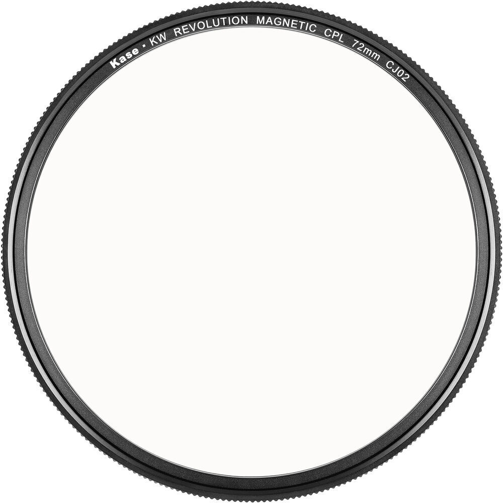 KASE KW REVOLUTION CPL WITH MAGNETIC ADAPTER RING - ARGENTO 72 MM