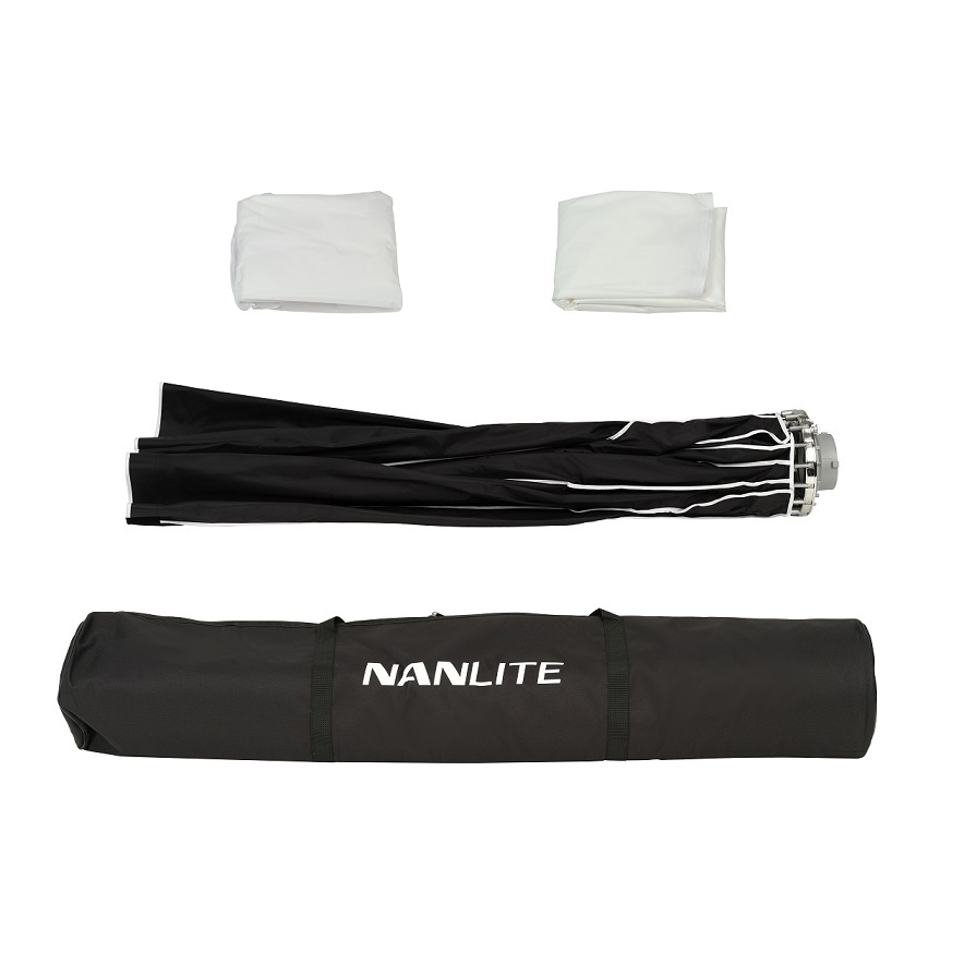 NANLITE SB-PR-150-Q SOFTBOX PARABOLICO 150CM BOWENS AD APERTURA E CHIUSURA RAPIDA CON QUICK RELEASE