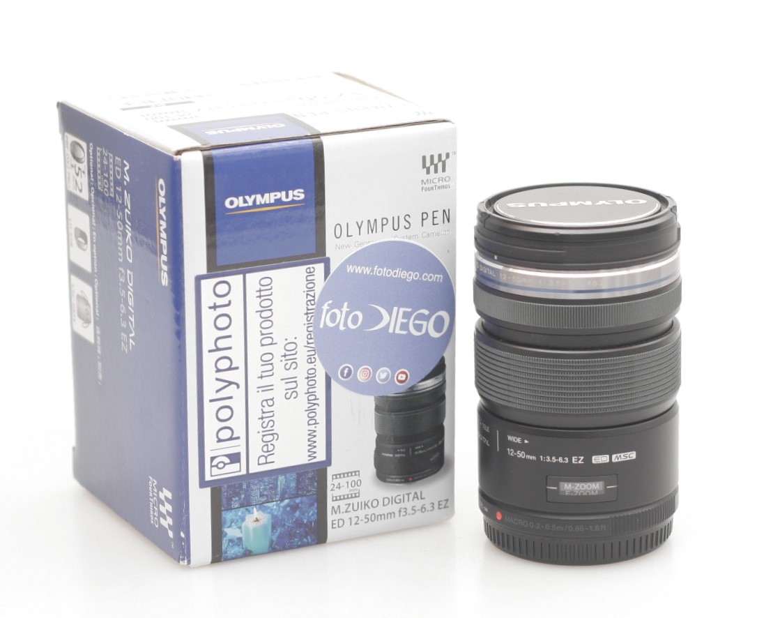 美品M.ZUIKO DIGITAL ED 12-50mm F3.5-6.3 EZ 超美品】OLYMPUS