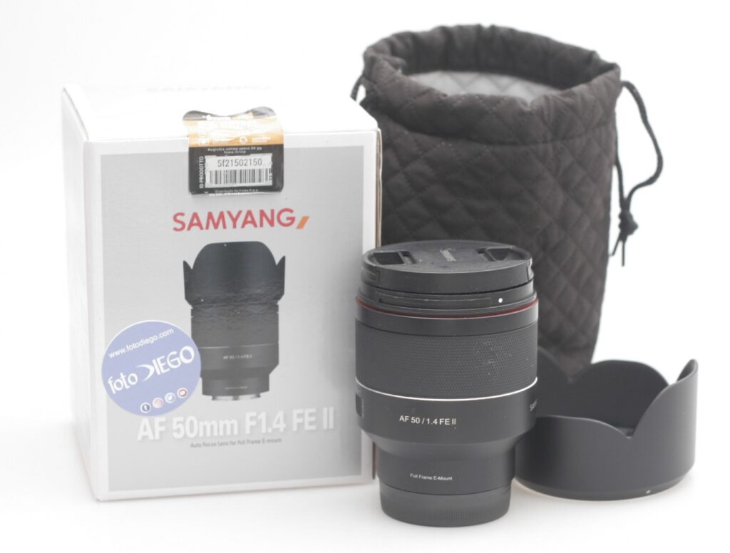 SAMYANG AF 50 MM F/1.4 FE II. SONY E-MOUNT.