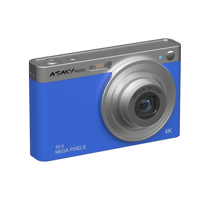 ASAKY PHOTO DIGITAL CAMERA 50MP 2,8" IPS TFT BLUE