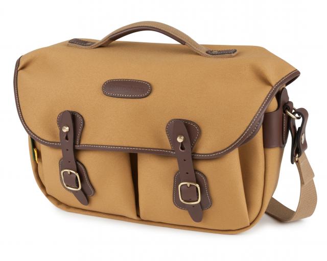 Billingham Borsa Hadley Pro 2020 FibreNyte Khaki/Bordi Cuoio cioccolato