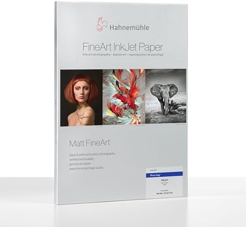 Hahnemuhle carta fotografica 188 gr a3+ 25 fogli