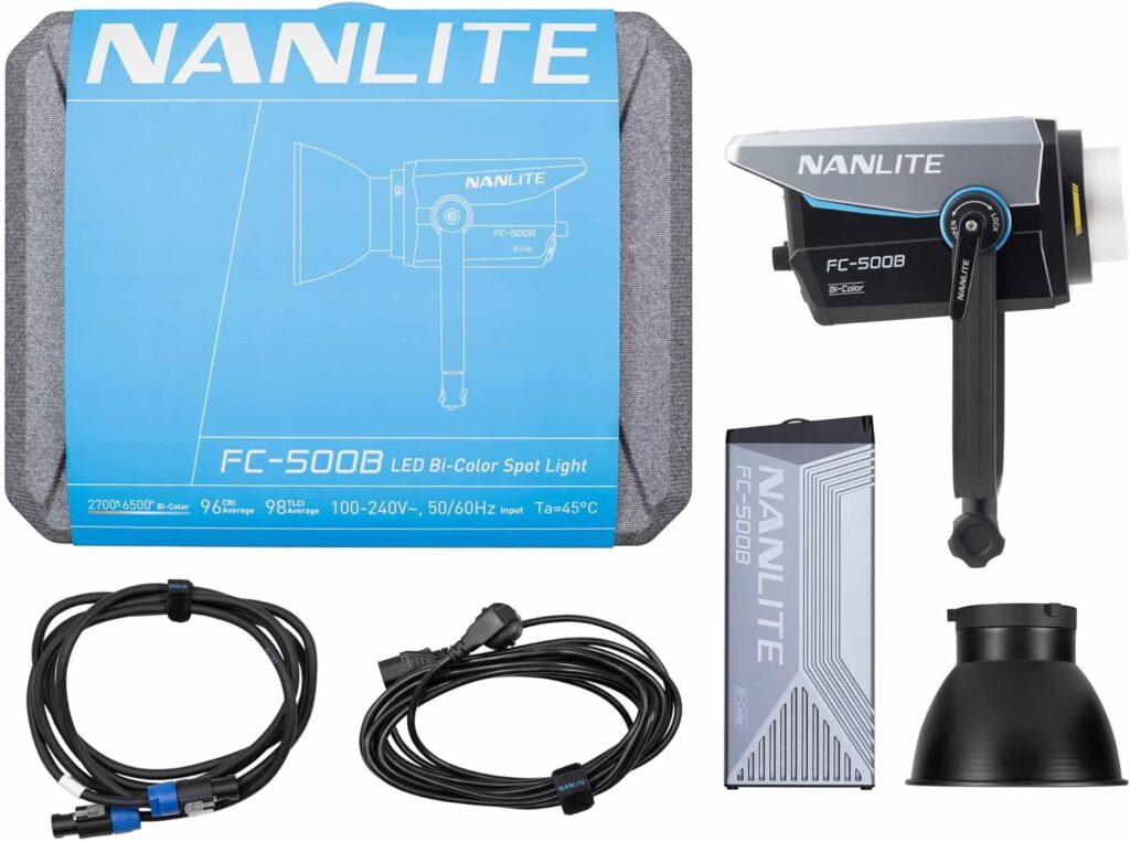 NANLITE FC-500B LED BI-COLOR SPOT LIGHT