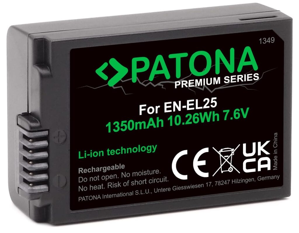 BATTERIA COMPATIBILE NIKON EN-EL25
