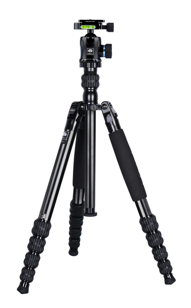 SIRUI TREPPIEDE TRAVEL CON MONOPIEDE INTEGRATO ALLUMINIO T-1005 E TESTA K-10II