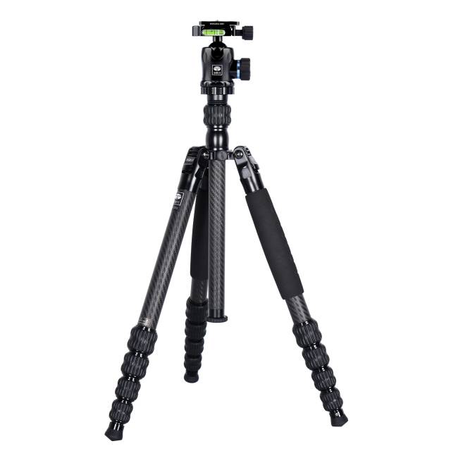 Sirui Treppiede In Carbonio Con Monopiede T-1205 + Testa K-10II