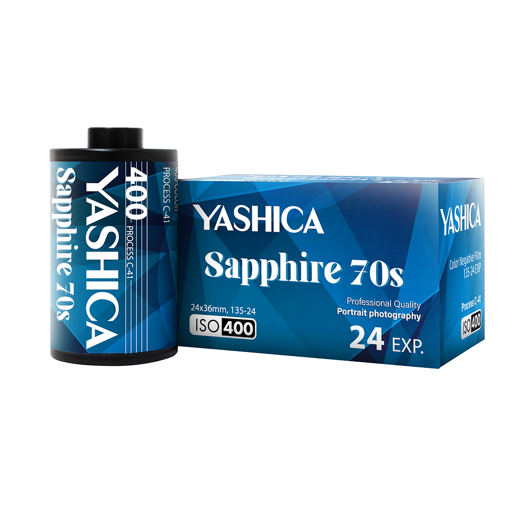 Pellicola YASHICA Zaffiro anni '70