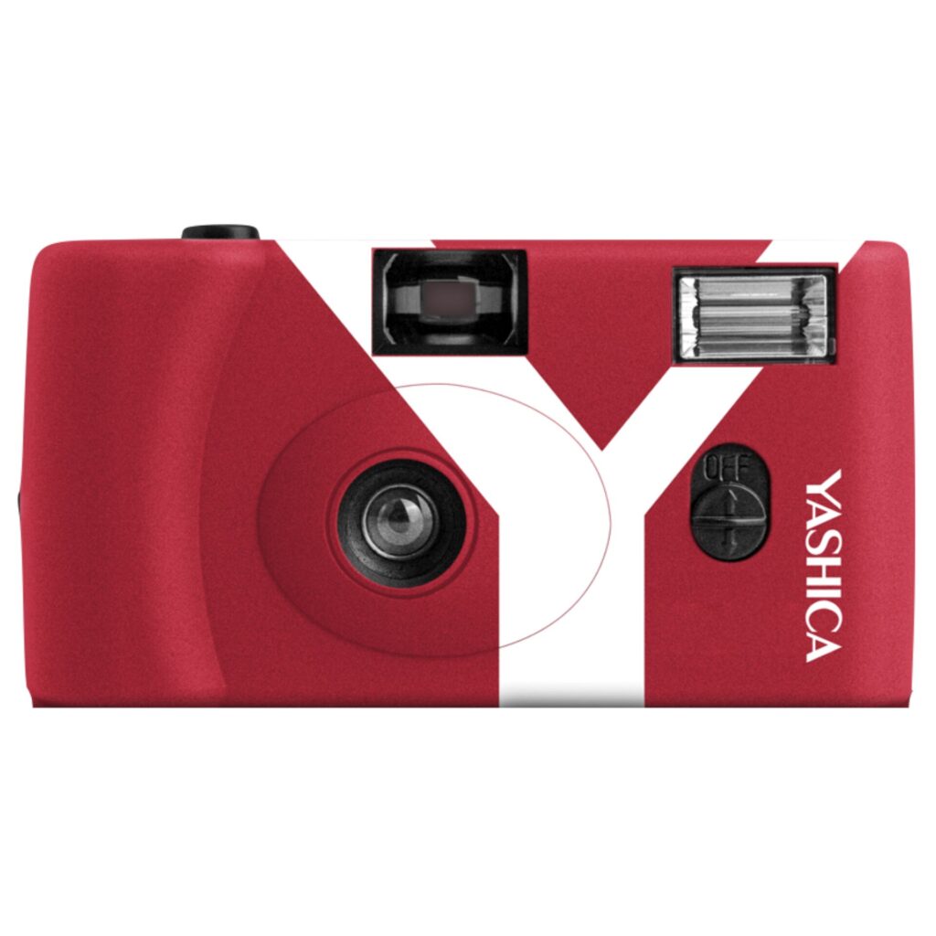 Fotocamera Analogica Yashica MF-1 Rossa