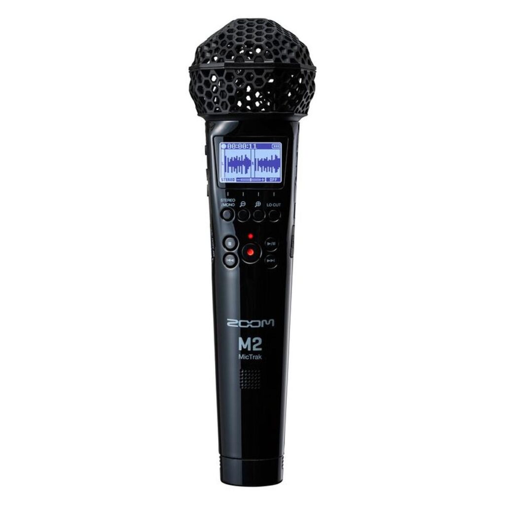 Zoom - M2 MICTRAK - Registratore a due canali in formato microfono Handheld