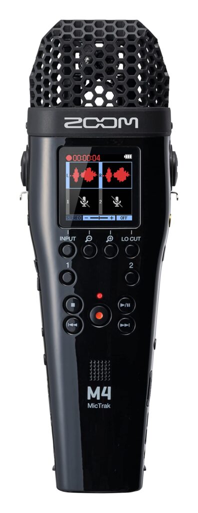 Zoom - M4 MICTRAK - Registratore a 4 canali in formato microfono Handheld