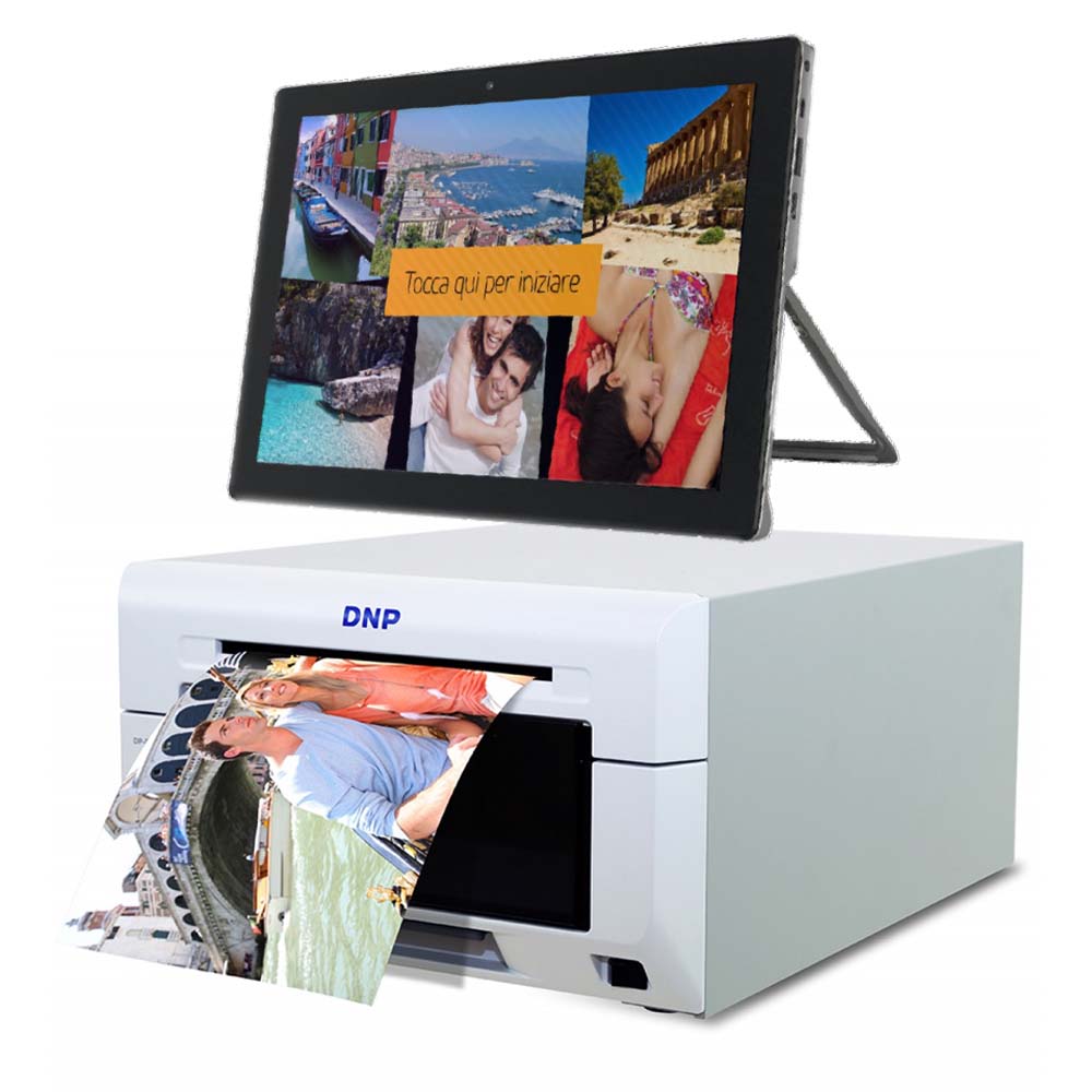 KIOSK PRINTHOUSE MINI 10 (stampante non inclusa, software dnp incluso)