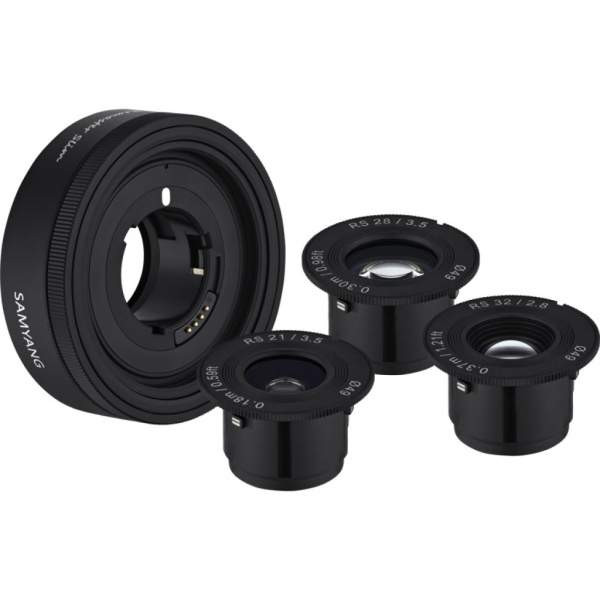 Samyang Remaster Slim| RS AF Module FE, 21mm F3.5, 28mm F3.5, 32mm F2.8 Sony E-Mount