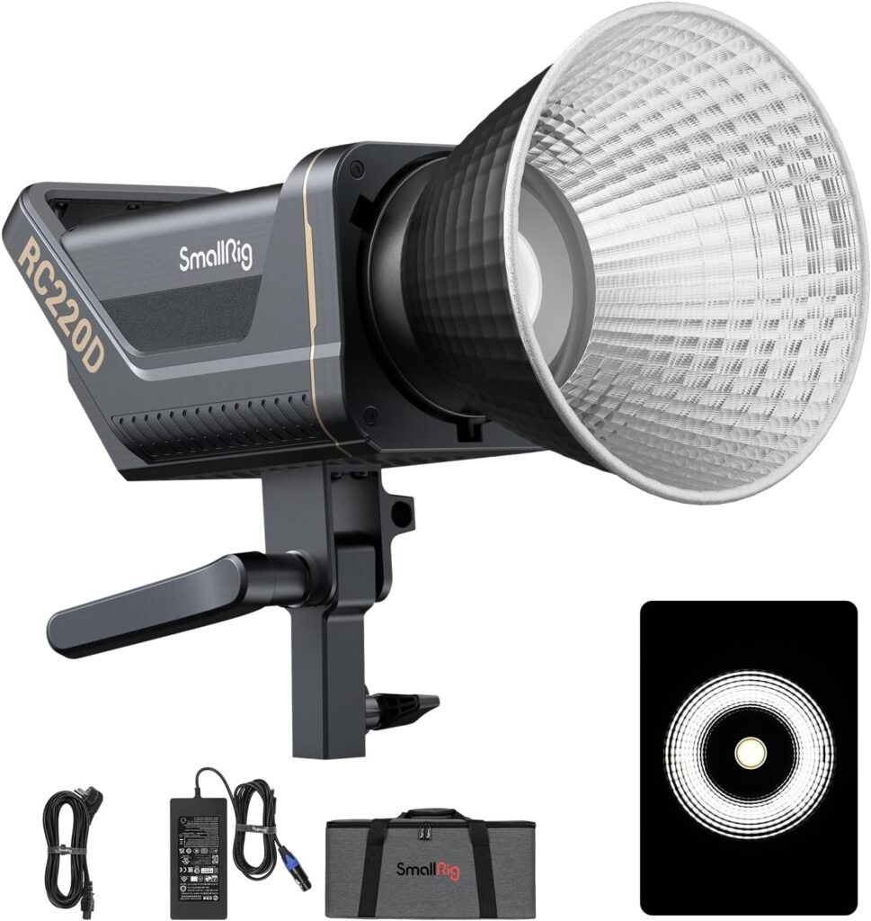 SMALLRIG 220W COB Video Light, Dayligh 3618