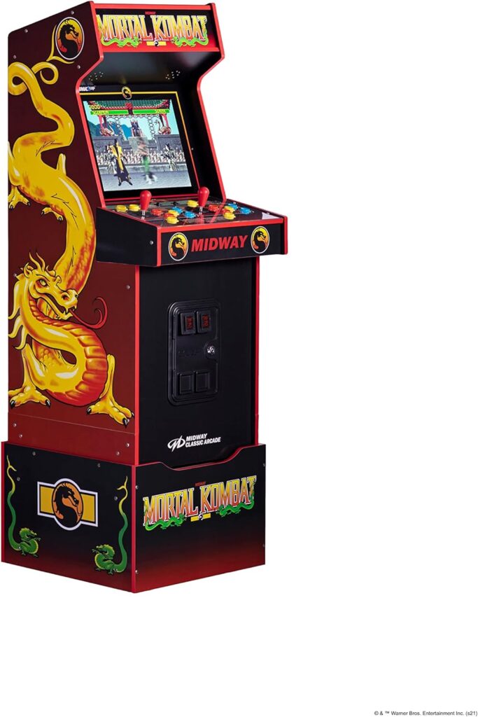 ARCADE 1UP Mortal Kombat Midway Legacy 14-in-1 Wifi Enabled Arcade Machine