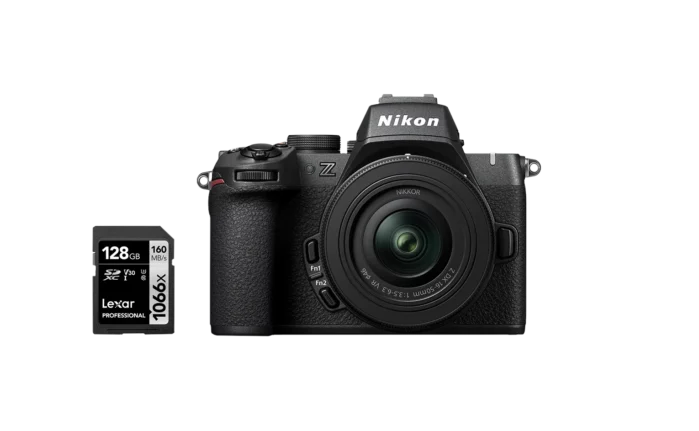 Nikon Kit Z50 II + NIKKOR Z DX 16-50mm f/3.5-6.3 VR + SD Lexar 128GB