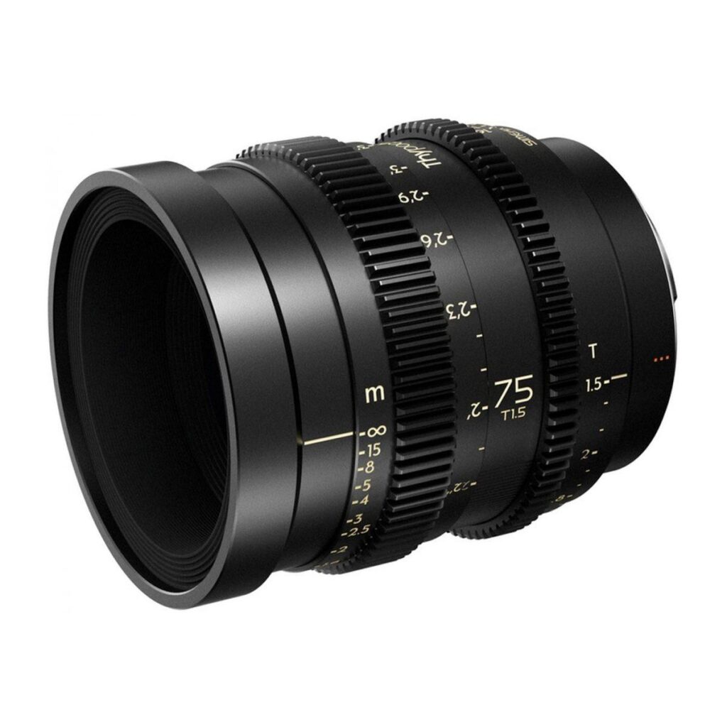 Thypoch Simera-C 75mm T1.5 FF Prime Cine Lens (Emount)