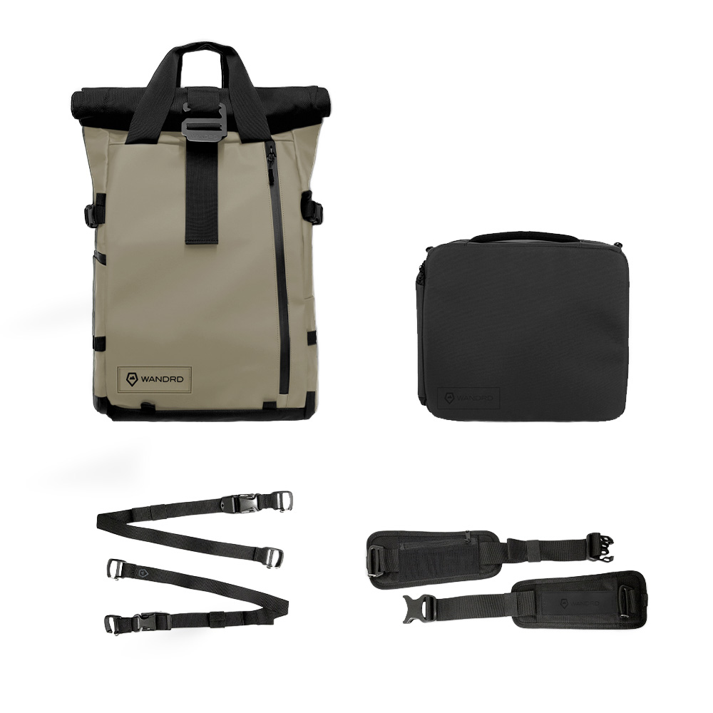 WANDRD PRVKE 21-Liter Tan Photo Bundel V3