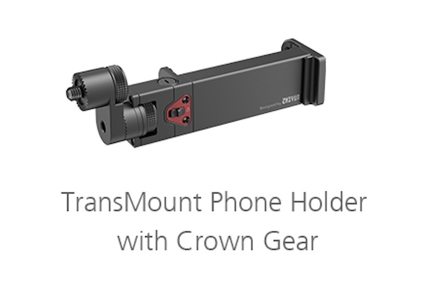ZHIYUN PHONE HOLDER WITH CROWN GEAR