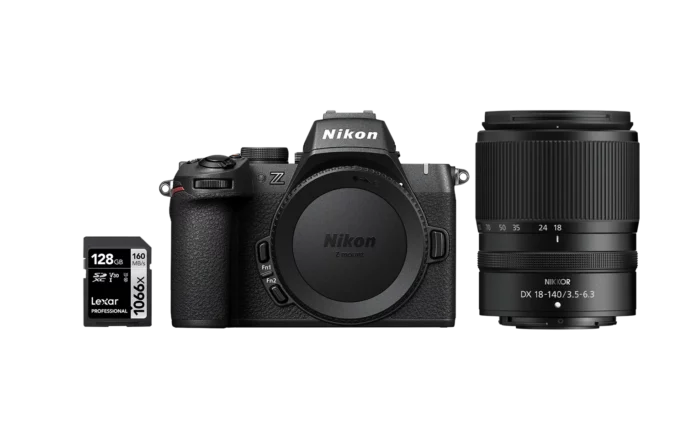 Nikon Z50II + NIKKOR Z DX 18-140mm f/3.5-6.3 VR + SD Lexar 128GB