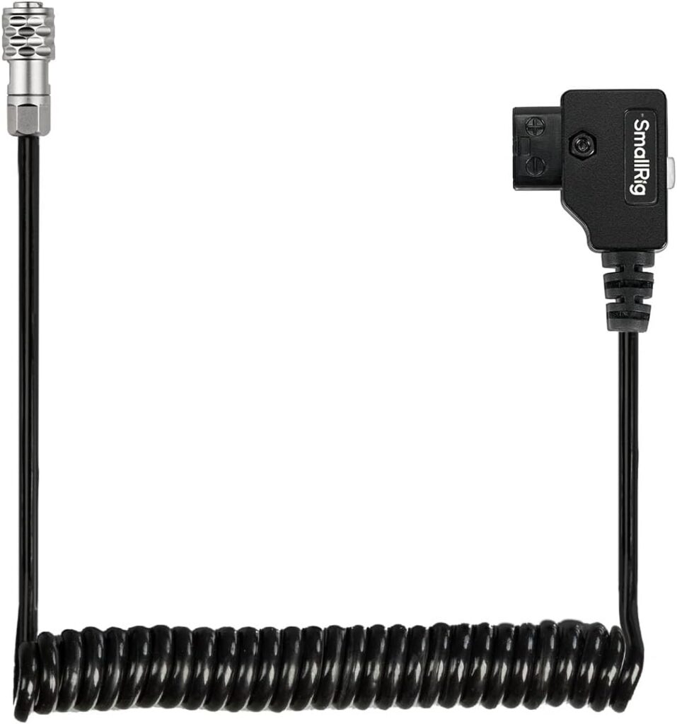 SMALLRIG D-TAP Cavo di Alimentazione a Spirale per Blackmagic Pocket Cinema Camera 4K / 6K 4761