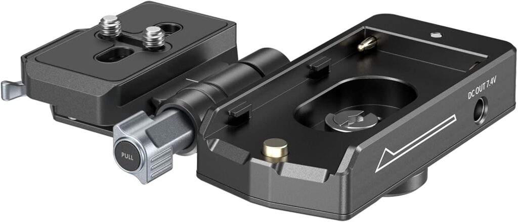 SMALLRIG Piastra Batteria NP-F con Piastra a Sgancio Rapido per Arca-Swiss, 4696