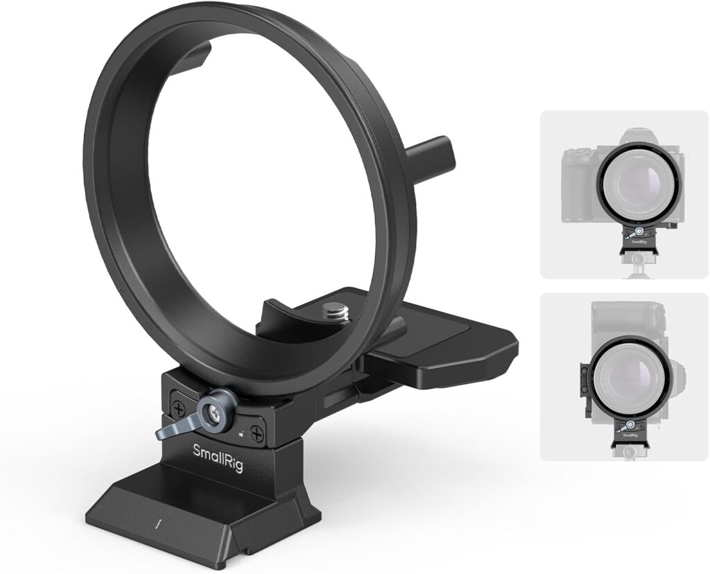 SMALLRIG S5II/S5IIX/G9II Piastra di Montaggio a Collare Girevole per Panasonic LUMIX S5 II / S5 4702