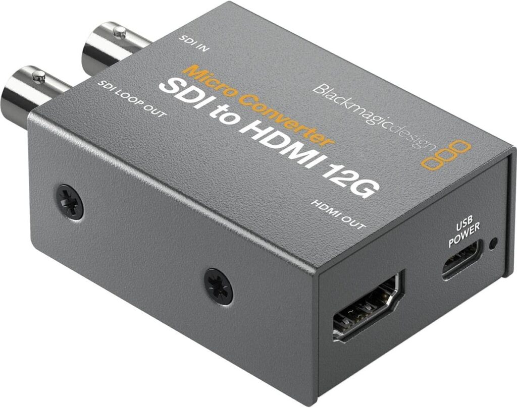 Blackmagic Micro Converter BiDirectional SDI / HDMI 12G - Senza alimentatore