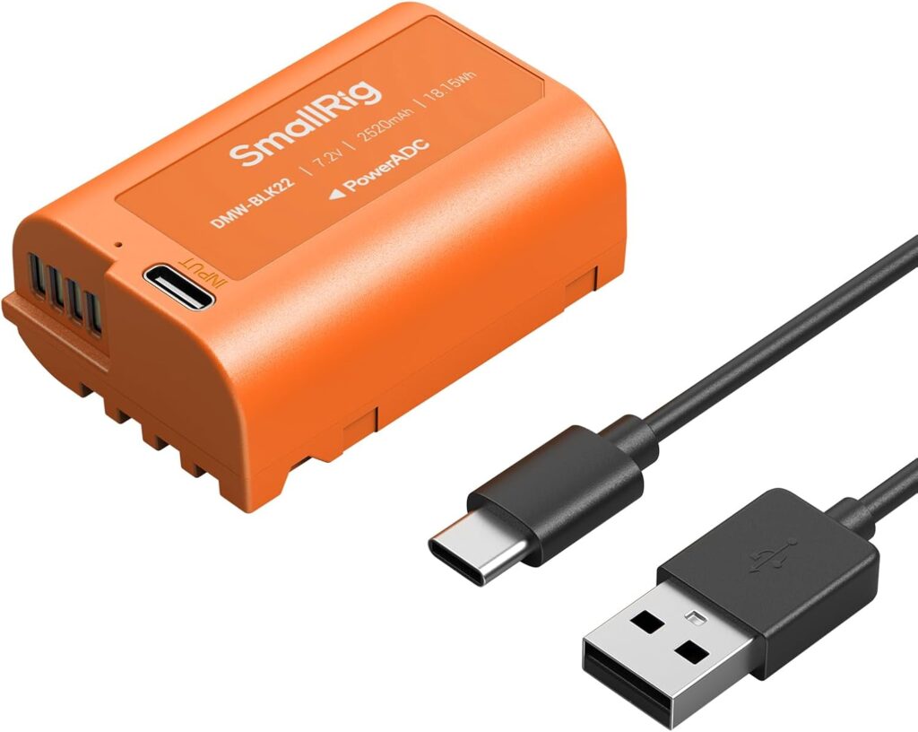 SMALLRIG DMW-BLK22 Batteria 2520mAh USB-C 4979