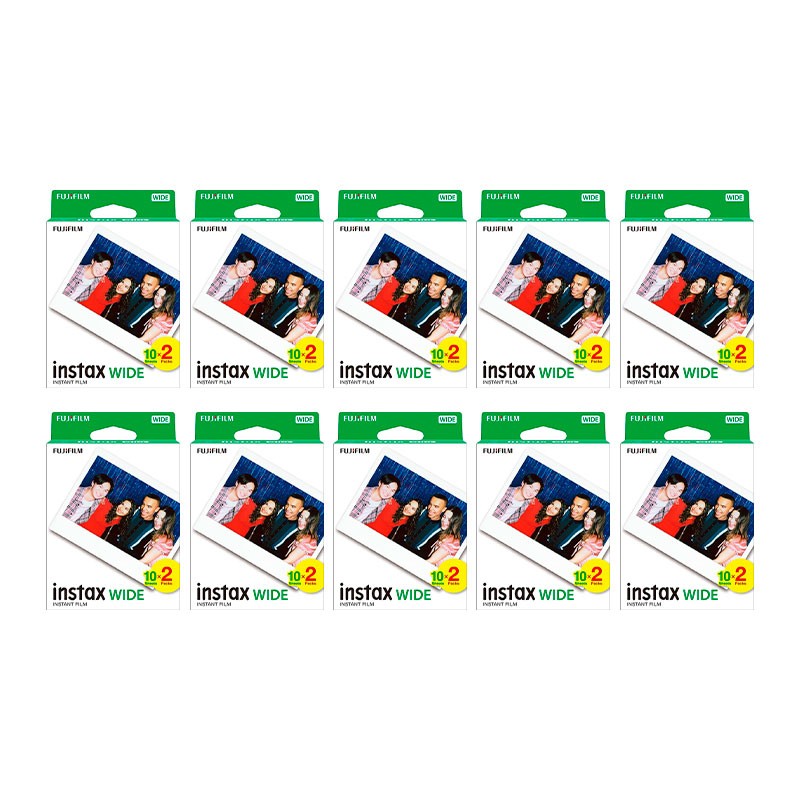 FUJI INSTAX WIDE FILM 10X20 PACK 16385995 (200 SCATTI)