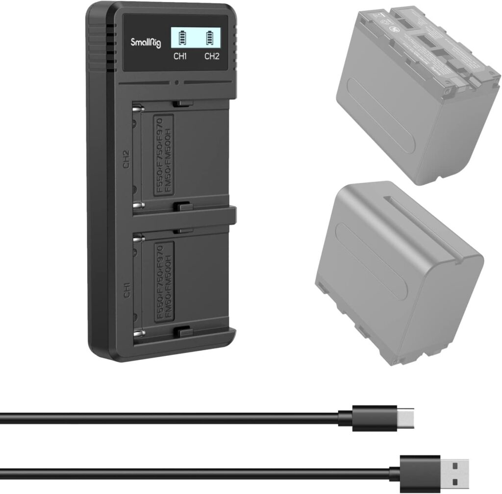 Smallrig Caricabatteria 4086 Np-F970
