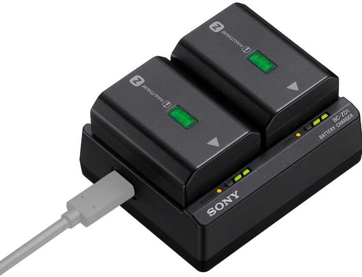 SONY BC-ZD1B CARICA BATTERIA PER NP-FZ100 DOPPIO USB POWER DELIVERY