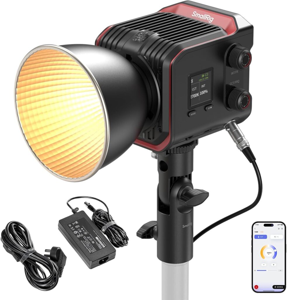 SMALLRIG RC 100B COB LED Video Light (Pro version/EU Standard) 5142