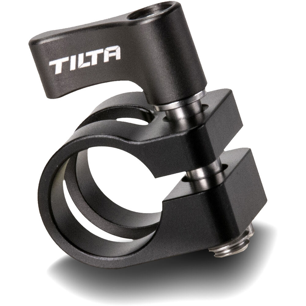 Tilta 15mm Single Rod Holder for Camera Cage Top (Black) TA-TSRA-15-B