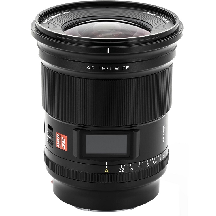 VILTROX OBIETTIVO FULL-FRAME 16MM F1.8 SONY E-MOUNT