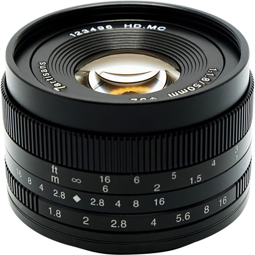 7ARTISANS 50mm f1.8 M4/3
