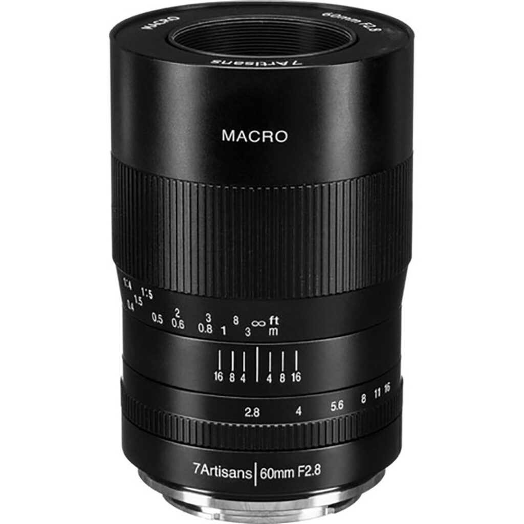 7ARTISANS 60mm f/2.8 x Sony E