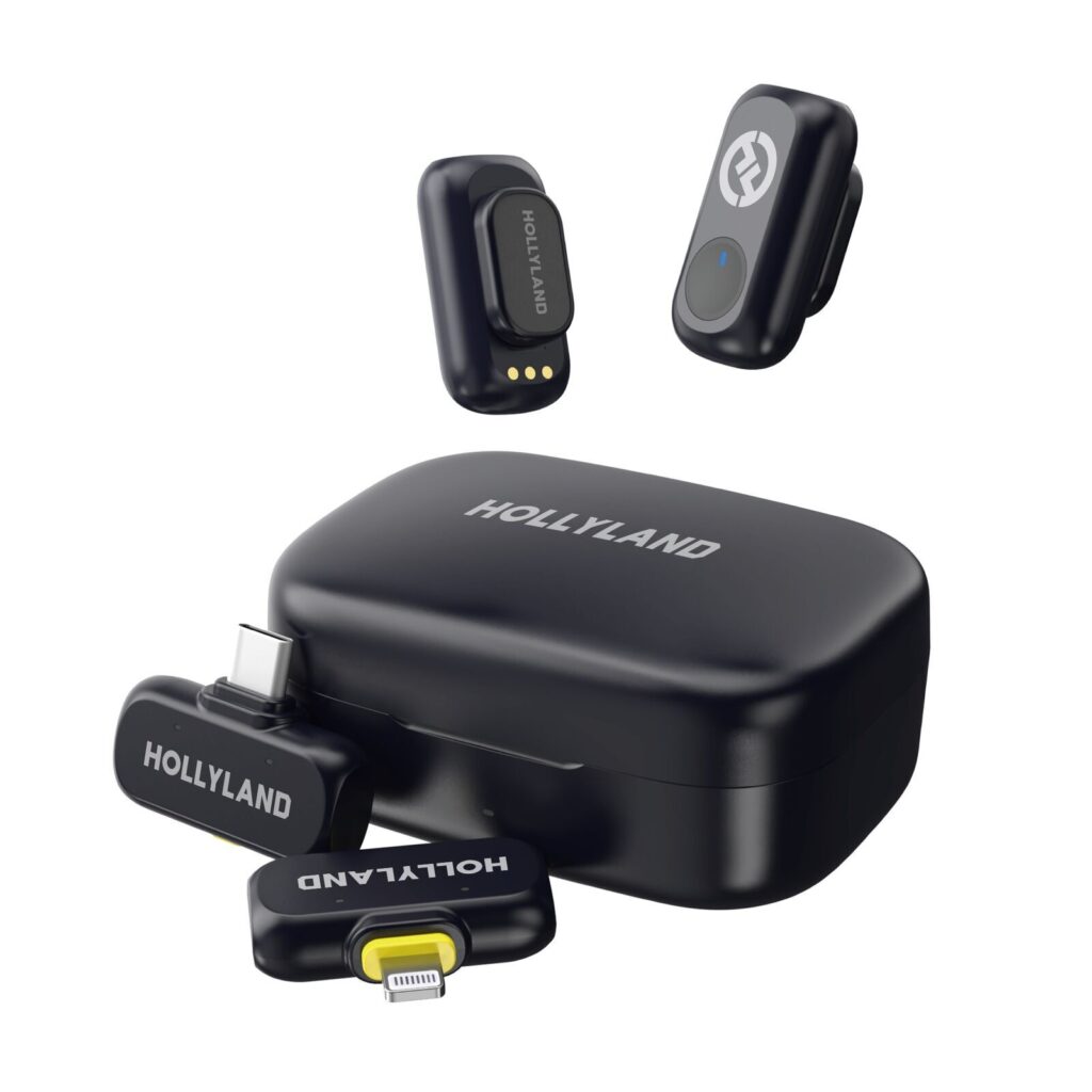 Hollyland Lark A1 combo Wireless Microphone Kit for Smartphones