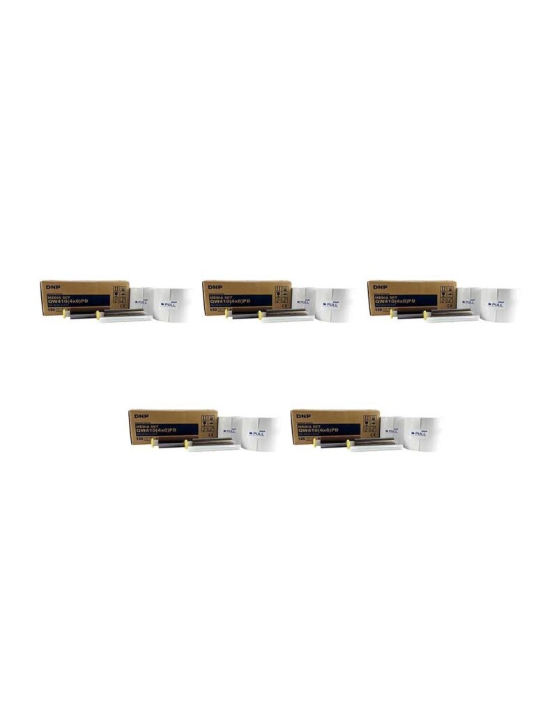 DNP MEDIA QW410 10X15 STANDARD 300 STAMPE 4X6 (5 CONFEZIONI)