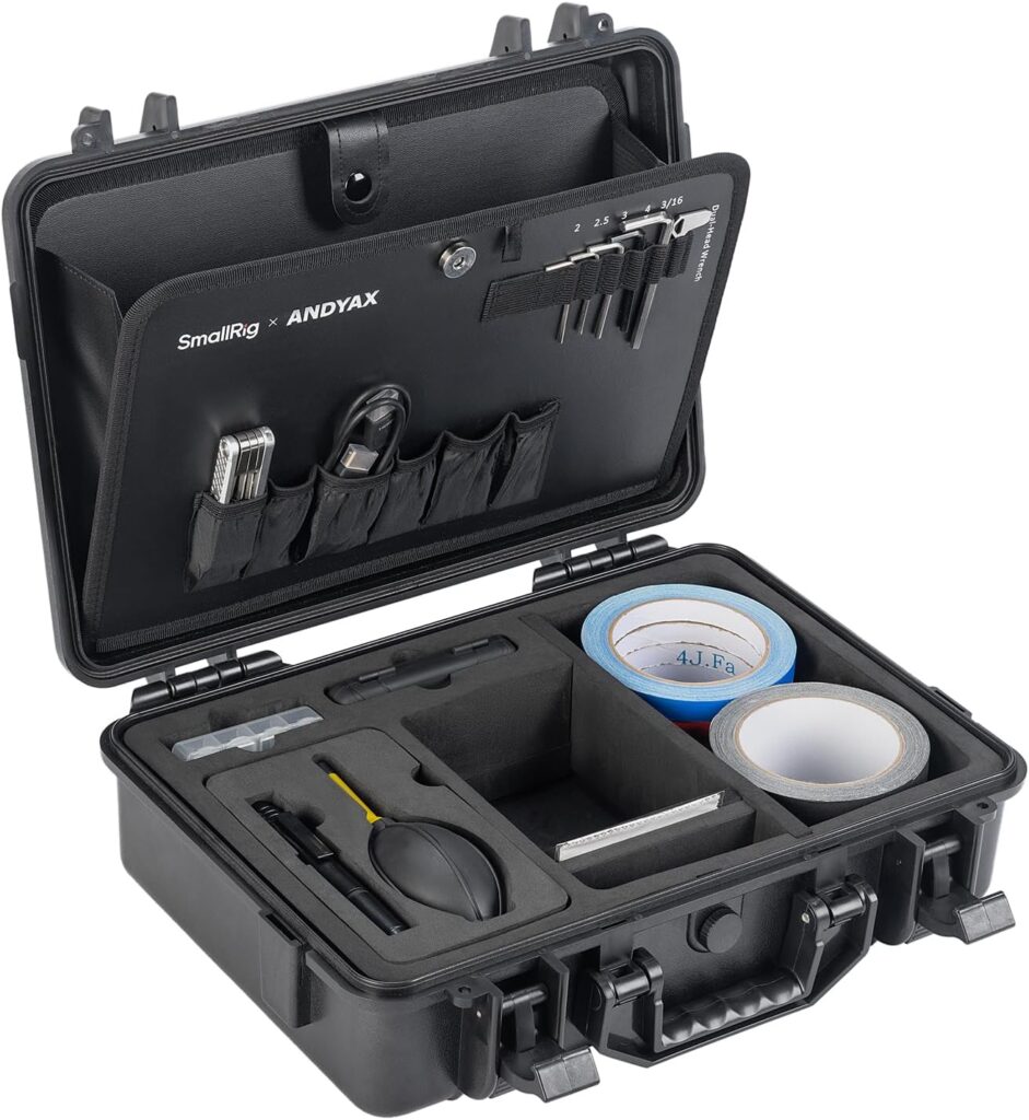 SMALLRIG x Andyax Toolbox per Creatori, Custodia Rigida per Attrezzi per Fotocamere 4652
