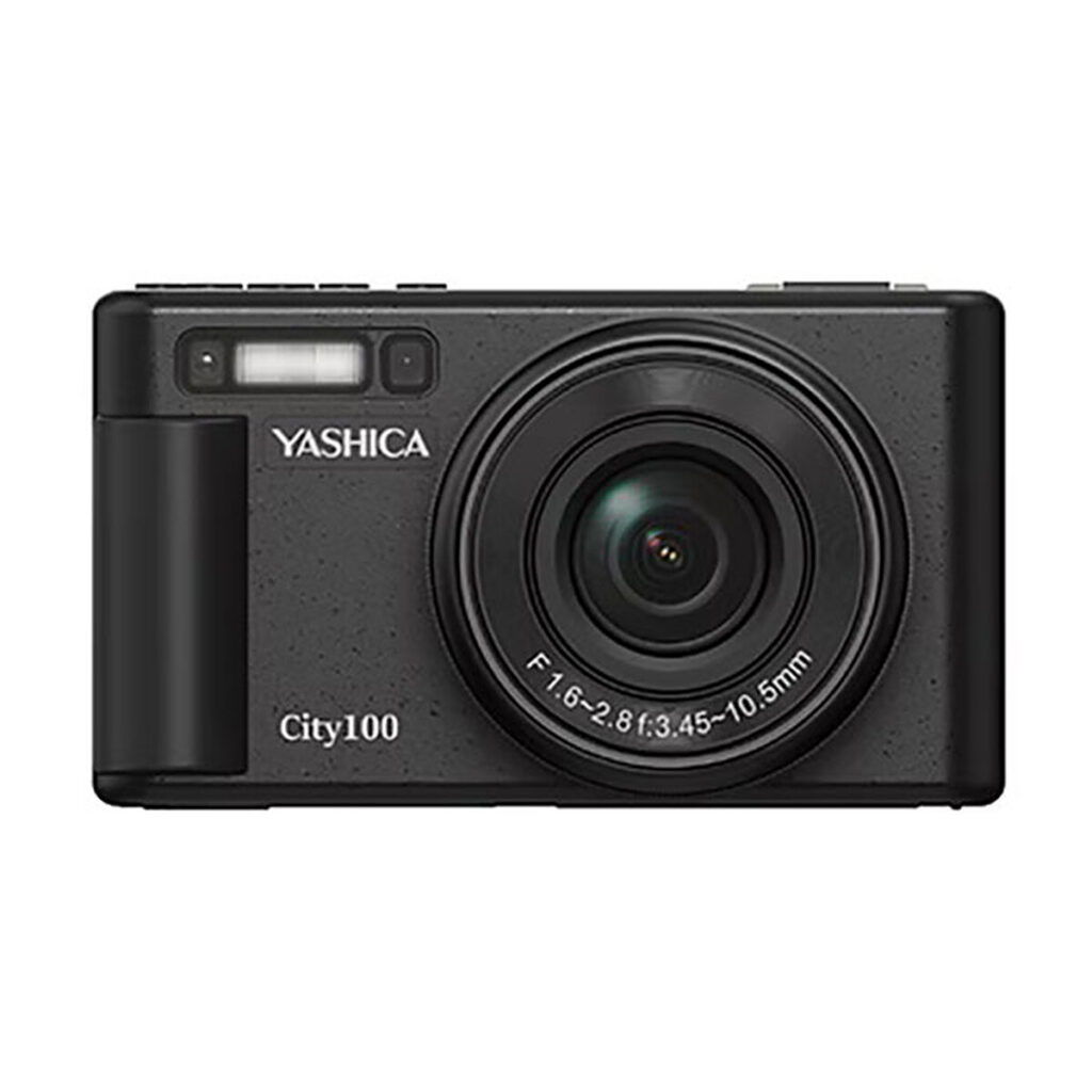 Fotocamera compatta Yashica city 100 black