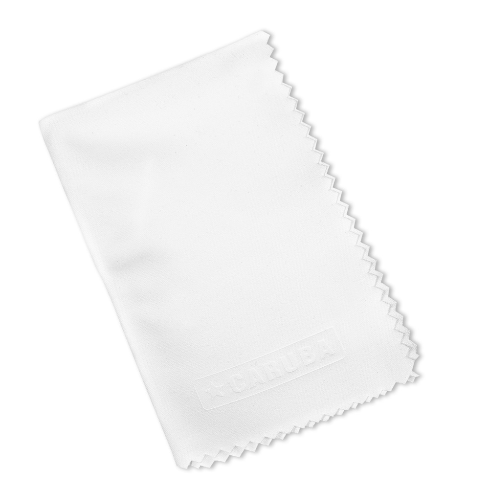 Caruba Microfibre Lens Cloth 20x20 White
