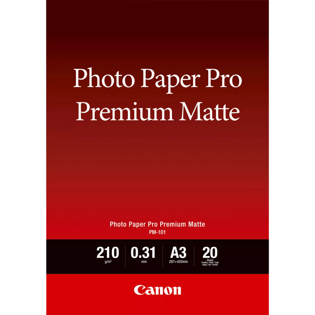 Carta fotografica Canon Premium Matte PM-1 A3 - 20 fogli